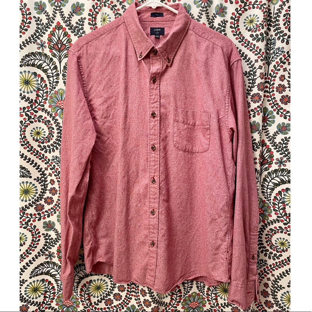 J. Crew Slim Jaspe Men's Button Up Shirt